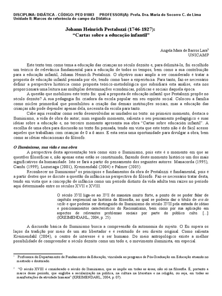 Carta De Apresentação Mestrado Unicamp