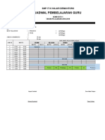 Jadwal Mengajar