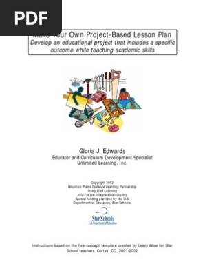 Project Based Learning Lesson Plan Template