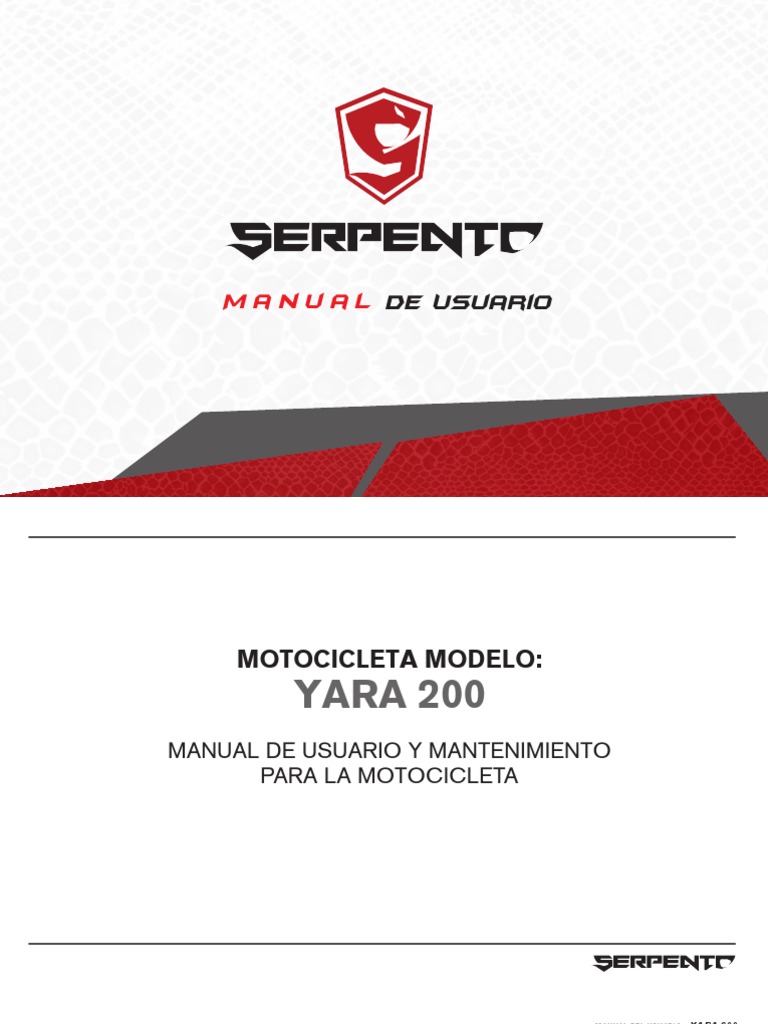 Manual YARA 200 Neumático Tanques