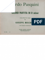 Pasquini-Moschetti Grand Partita Folia Organ