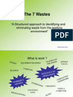 The 7 Wastes: "A Structured Approach To Identifying and Eliminating Waste From The Working Environment"