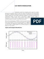 Pulse Width Modulation