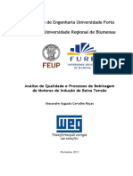 Análise dos processos de bobinagem de motores de indução