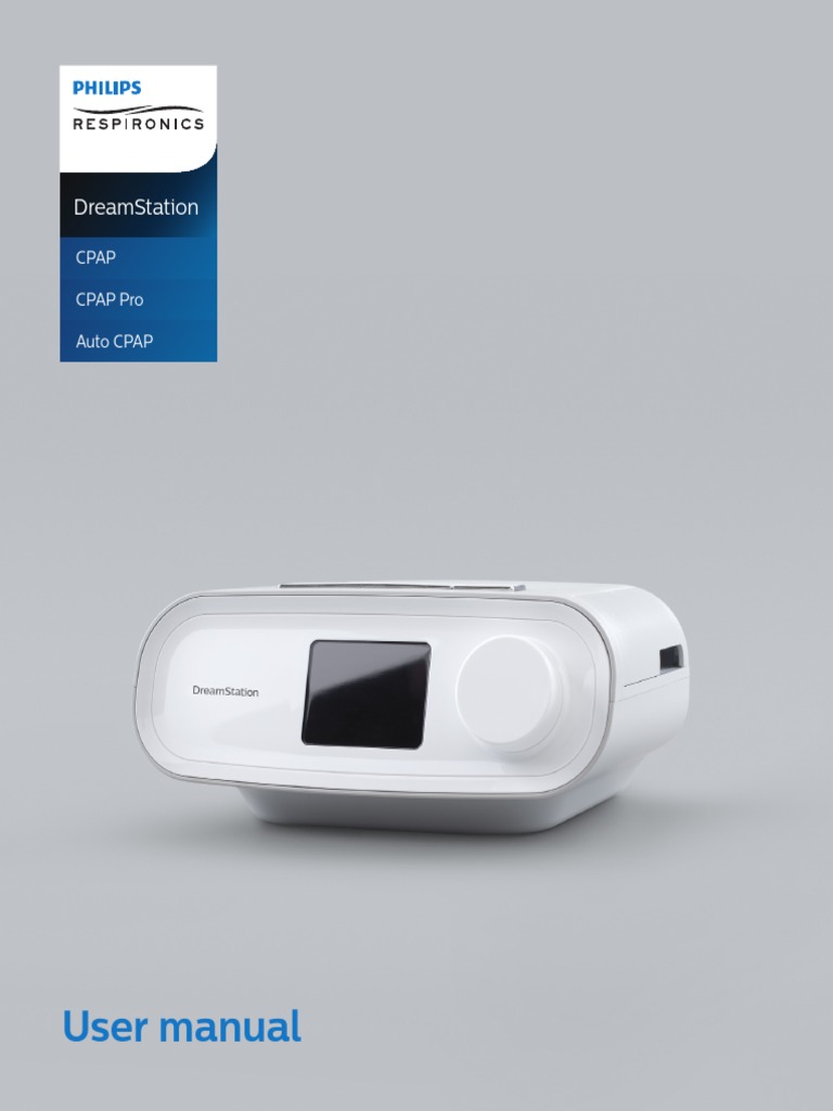 DreamStation CPAP User Manual PDF Electrical Connector Ac Power