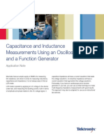 Capacitance and Inductance Measurements Using An Oscilloscope and A Function Generator PDF