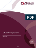 AXELOS Professional Development Programme CPD Activity Guidance