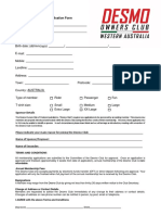 DOCWA Application Form