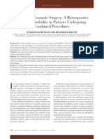 "Extreme" Cosmetic Surgery: A Retrospective Study of Morbidity in Patients Undergoing Combined Procedures