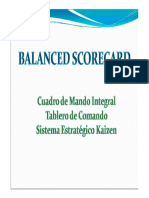 Balanced Scorecard 2013
