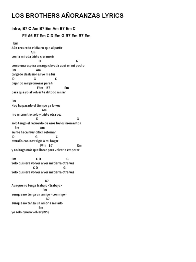 Letras de 