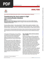Transforming Food Systems To Fight NCDs