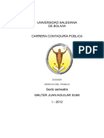 Universidad Salesiana de Bolivia: Dossier Derecho Del Trabajo