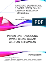 Peran & Tanggung Jawab Bidan, Evidence based & Isu Terkini.pptx