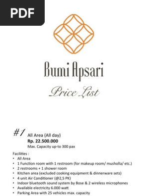 BA-Price List 2018