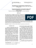 Association Between Blood Lead, Nutritional Status, and Risk Factors of Hypertension and Diabetes Mellitus: A Study in Female Traffic Police Officers in Yogyakarta