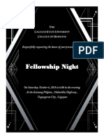 Fellowship Night Event Details