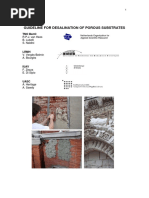 Guideline For Desalination of Porous Substrates: Tno Beno
