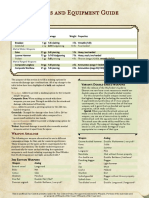 5e Arms and Equipment Guide - GM Binder