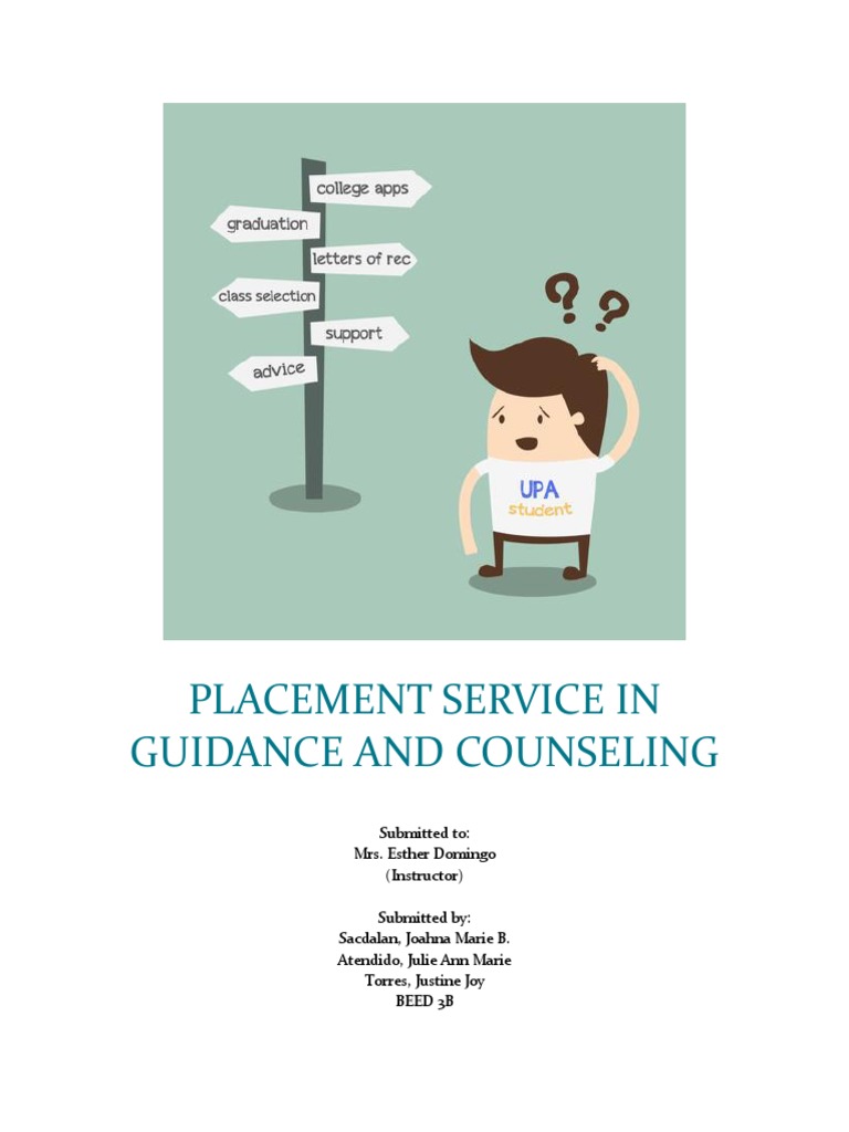 Placement Service in Guidance and Counseling | PDF | Special Education ...