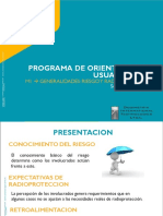 6 Programa de Orientacion Al Servicio de Dosimetria Radiaciones Ionizantes CS MTR 2015