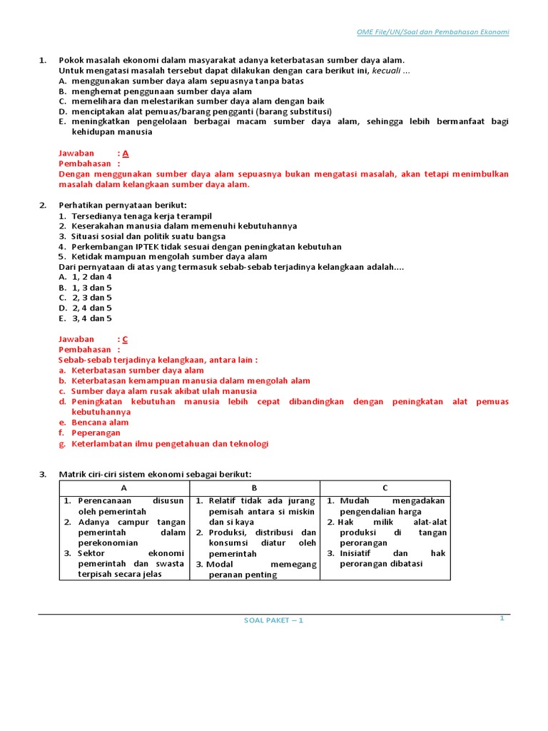 Soal Materi Perkoperasian