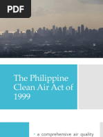 RA 8749 The Philippines Clean Air Act of 1999 | PDF | Particulates ...