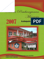 IPM Kabupaten Bintan 2007