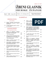 Službeni Glasnik Međimurske Županije Broj 17. Iz 2018. Godine