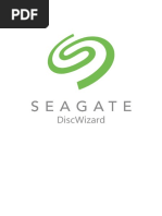 Manual Seagate Disk Wizard