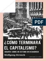 ¿Cómo terminará el capitalismo? Wolfgang Streeck