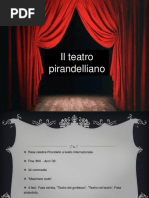 Il teatro pirandelliano