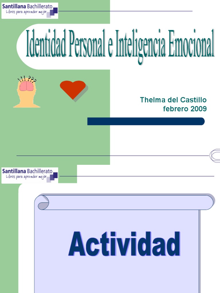 Inteligencia Emocional Santillana | PDF | Las emociones | Ira