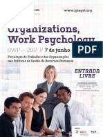 Organizations Work Psychology