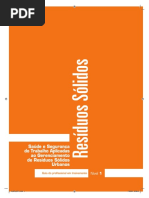 Saúde e Segurança do Trabalho aplicadas ao gerenciamento de RSU