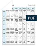 Plan de Tareas CheckPoint