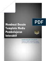 Membuat Desain Template Media Pembelajaran Interaktif PDF
