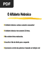 CLH 01 PPT Alfabeto Hebraico