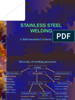Stainless Steel Welding: A Subramanian/Lecturer/AWTI/ICF