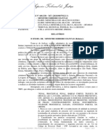 Superior Tribunal de Justiça: HABEAS CORPUS #440.556 - MT (2018/0057032-3) Relator: Ministro Ribeiro Dantas