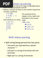 07 Bottom Up Parsing