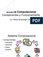 Sistema Computacional: Componentes y Funcionamiento