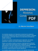 Depresión modelos conductuales