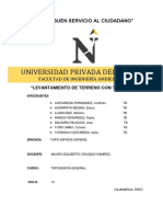 Quinto Informe Topografía General