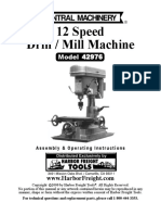 12 Speed Drill / Mill Machine Model 42976