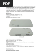 DOCSIS 3.1 EMTA Modem Specifications | PDF | Orthogonal Frequency ...