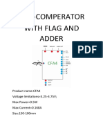 4Bit-Comperator With Flag and Adder