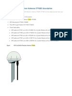 GPS GLONASS Receiver Antenna (FYGB) Description