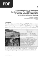 Cytoarchitectonics of The Human Cerebral Cortex