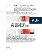 Qué Es AutoCAD